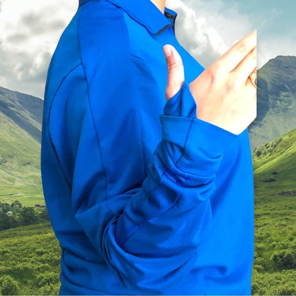 PUMA 1/4 ZIP PULLOVER, XL, UNISEX, W/HIDDEN THUMB HOLES - Picture 4 of 15